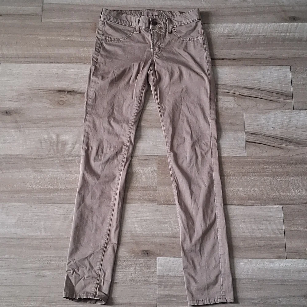 J Brand Women's Stylish Skinny Taupe Pants 117965 Size 25 - Picture 3 of 10